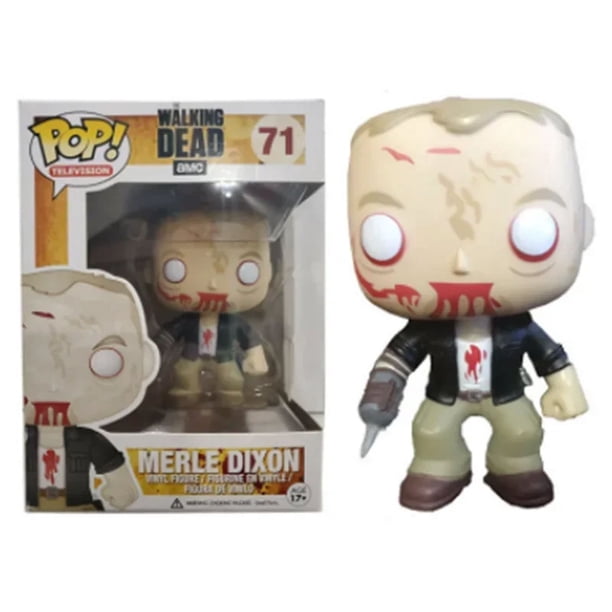 2025 FUNKO POP The Walking Dead #38 Merle Dixon #71 Michonne #156 Carol Peletier #97 Carl Zombie Figura de acción Modelo Muñeca Juguete Hallow