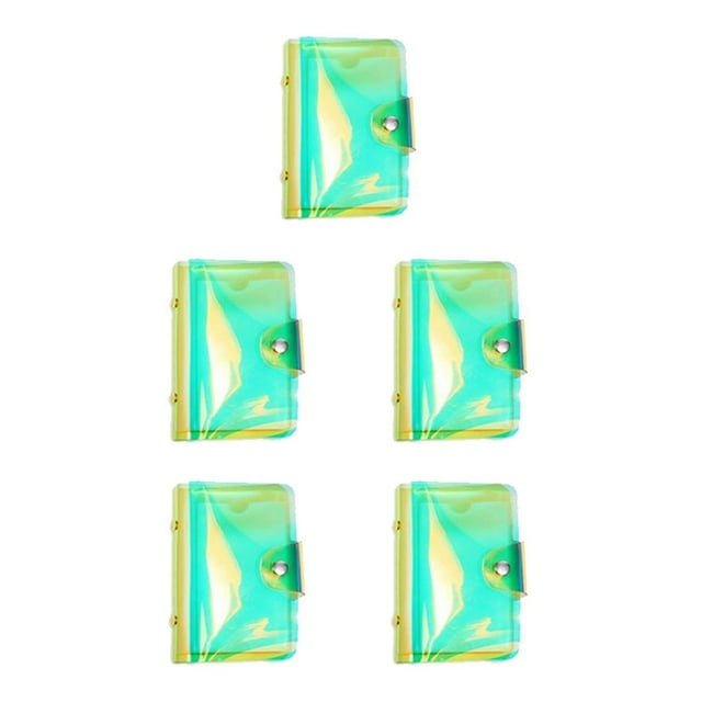 relayinert Woman Portable Large Capacity 20 Slots Nail Art Templates Storage Bag Stamping Plates PVC Organizer Waterproof Case Type 2 5Set