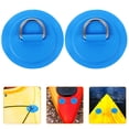thumbnail image 4 of Miangastore Anneaux pour Planche à Roulettes Bleus 6 Pcs 3.1x3.1x0.4 Po Patch en PVC à Quatre Couches, 4 of 8