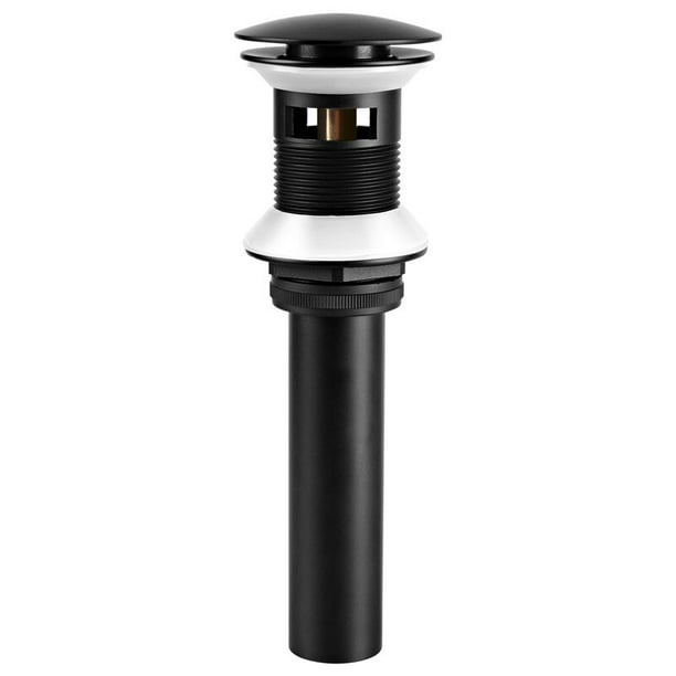 DeerValley DV1D311 Bathroom Sink Drain Matte Black Pop Up Drain for