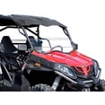 thumbnail image 2 of SuperATV Scratch Resistant Half UTV Windshield for CFMOTO ZForce 800 EX / 800 Trail / 500/1000 (See Fitment)|1/4" Polycarbonate|Hard Coated|Full|Length Rubber Seal|USA Made|HWS-CF-ZF800EX-70, 2 of 6