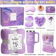 thumbnail image 2 of Birthday Gifts for Women Self Care Gifts Get Well Soon Gifts, Mothers Day Spa Gift Baskets w/Flannel Blanket 40 OZ Tumbler Care Package for Mom Girlfriend Wife Sister Best Friend Her Daughter, 2 of 9
