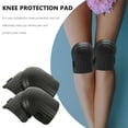 thumbnail image 2 of GOOHOCHY Knee Guards for Work Men EVA Black for Carpeting 4Pcs, 2 of 8
