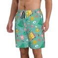 thumbnail image 2 of Vsdgher Happy Summer Men's Beach Shorts, Surfing shorts, Swim trunks, Quick Dry Swim Trunks for Surfing Beach Fun -Medium, 2 of 6