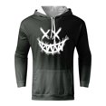 thumbnail image 4 of VBARHMQRT Light Camo Hoodie Male Gradient Hooded Long Sleeve Sweatshirt Athleisure Sweatshirt, 4 of 5