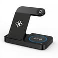 thumbnail image 1 of Chargeur Sans Fil 4-en-1 Station de Charge Rapide 15w Compatible pour IOS Noir, 1 of 4