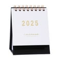 Standing Flip Mini Desk Calendar Monthly Calendar 20242025 Runs From
