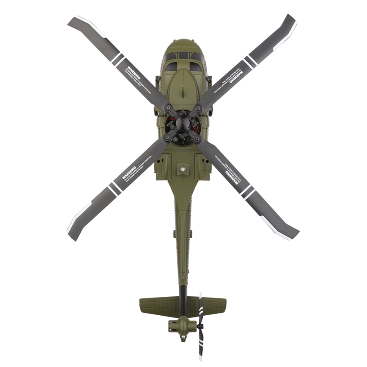 WL K170 Black-Hawk UH-60L 170 Size 2.4G 4CH Flybarless RC Helicopter with Adjustable Left and right Hand Throttle (RTF Version)+Battery