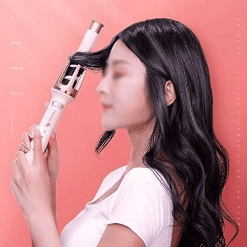 2025 latest Automatic Curling Iron Rotating Hair Curler Electric Ceramic Curling Iron Roller for Lazy Fast Heating Auto Hair Styling Tools