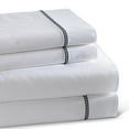 thumbnail image 2 of Westport Home Circle Link 300 Thread Count 100pct Cotton Sheet Set, 2 of 6