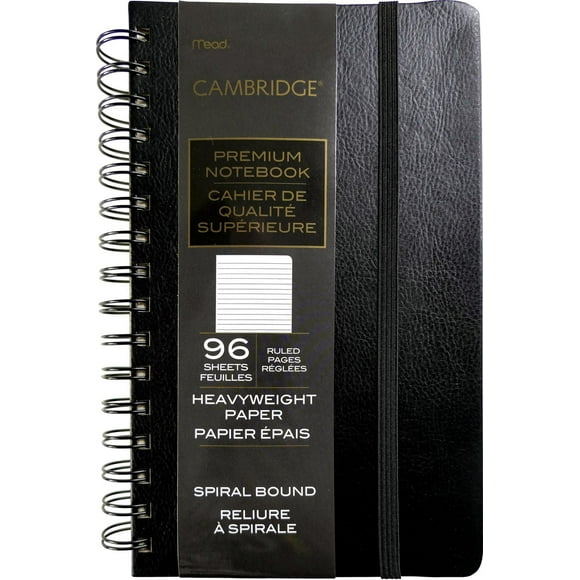 Cambridge Premium Spiral Notebook, Cahier