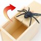 thumbnail image 2 of Divertida caja de miedo broma araña madera Fidget antiestrés interés jugar truco broma sorpresa adultos Halloween juguetes para niños regalos Feliz Sencillez, 2 of 4