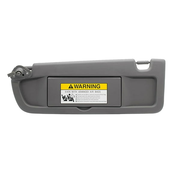 Left Driver Side Sun Visor With Makeup Mirror, For Honda Civic 2006-2011, Replace 83230-SNA-A01ZE Front Sunvisor Sun Blocker -Main driver-left-dark grey