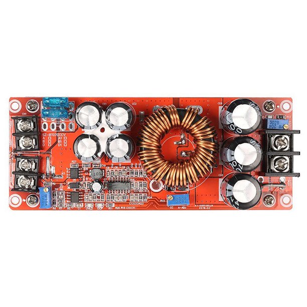 Módulo de fuente de alimentación de refuerzo CC CC Convertidor de voltaje ajustable de fuente de alimentación de impulso de 1200W 20A ENTRADA 10-60V SALIDA 12-83V