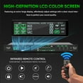 thumbnail image 5 of AX-666 Professional Karaoke Processor KTV Mixer with Dual Wireless Microphones, Digital Pre-Stage Effector Audio Vocal Effects Processor System with DSP Anti-Howling USB MP3 Bluetooth Optical, 5 of 10