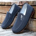 thumbnail image 6 of Men's Loafers & Slip-ons Casual Shoes for Men Comfort Corduroy Lightweight Non-Slip Slip on Shoes Boat Walking Shoes for Men, Blue, 6 of 7