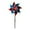 Blue & Red, variant on YiaNXan 1 Pack Windmills Wind Spinners for Outdoor, Extra Sparkly Reflective Pinwheels with Stakes for Garden Lawn Yard Balcony Bird and Animal Deterrent, Multicolor