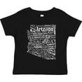 thumbnail image 3 of Inktastic Arizona Word Salad- State Outline Boys or Girls Toddler T-Shirt, 3 of 5