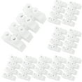 thumbnail image 4 of MasteelfCA 10pcs Quick Connect Wire Connector 4-pin Screw Type Quick Connect Terminal Strip, 4 of 8