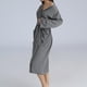 yievot Femmes Robe Douce Châle Col Robes Peignoir Vêtements de Nuit Loungewear – image 5 sur 5
