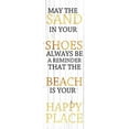 thumbnail image 2 of Lewis, Sheldon 11x24 Gold Ornate Wood Framed with Double Matting Museum Art Print Titled - Sand In Your Shoes Gold, 2 of 4