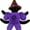 Azure, variant on Guvpev 9.8" Veeronica Plush Toy, Forsaken Series Dark Gothic Stuffed Animal, Collectible Game Character Plushie for Fans, Aesthetic Gamer Room Decor, Unique Birthday Gift for Teens & Adults