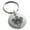 Silver, variant on Stainless Steel Tribal Kraken Engraved Small Medallion Circle Charm Keychain Keyring