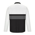 thumbnail image 5 of Puntoco Men's Fashion Polo Shirts Casual Long Sleeve Golf Shirts Color Block Cotton Tops Black XXXL(XXXL), 5 of 5
