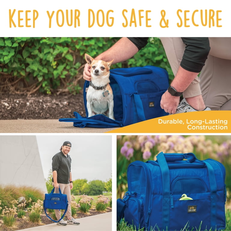 Canine Canyon Bella Airline-Approved Dog Duffel Carrier, Bright