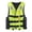 Yellow, variant on Camo Life Jacket with Adjustable Straps for Hunting Fishing Outdoor Sports and Water Safety Blue M