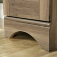 thumbnail image 6 of Sauder Harbor View Computer Desk, Salt Oak Finish, 6 of 13