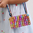 thumbnail image 3 of Bolso bandolera de hombro con burbujas de empuje de Color sólido a la moda, monedero pequeño, juego familiar Tmvgtek juguetes de los niños, 3 of 9