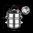 thumbnail image 5 of Abbracc Small 2L Pressure Cooker Travel Family Household Outdoor Cooking Pot Camping for, 5 of 5