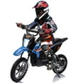 thumbnail image 5 of Tookss 36V Electric Motocross Bike, Up to 17 MPH, Double Suspension, Manually Operated Double Brakes, Twist Grip Throttle, 5 of 7