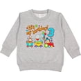 thumbnail image 2 of Inktastic It's My Birthday Circus Train 3rd Birthday Toddler Sweatshirt, 2 of 4