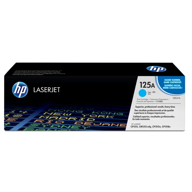 Tóner HP 125a Cian Laserjet Original CB541A