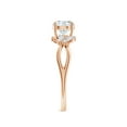 thumbnail image 3 of ANGARA Lab Grown Diamond Butterfly Engagement Ring for Women in 14K Rose Gold (Size-5.9mm| Color-F-G| Clarity-VS) | April Birthstone, Anniversary, Jewelry Gift for Women | Lab-Grown Diamond Ring, 3 of 8