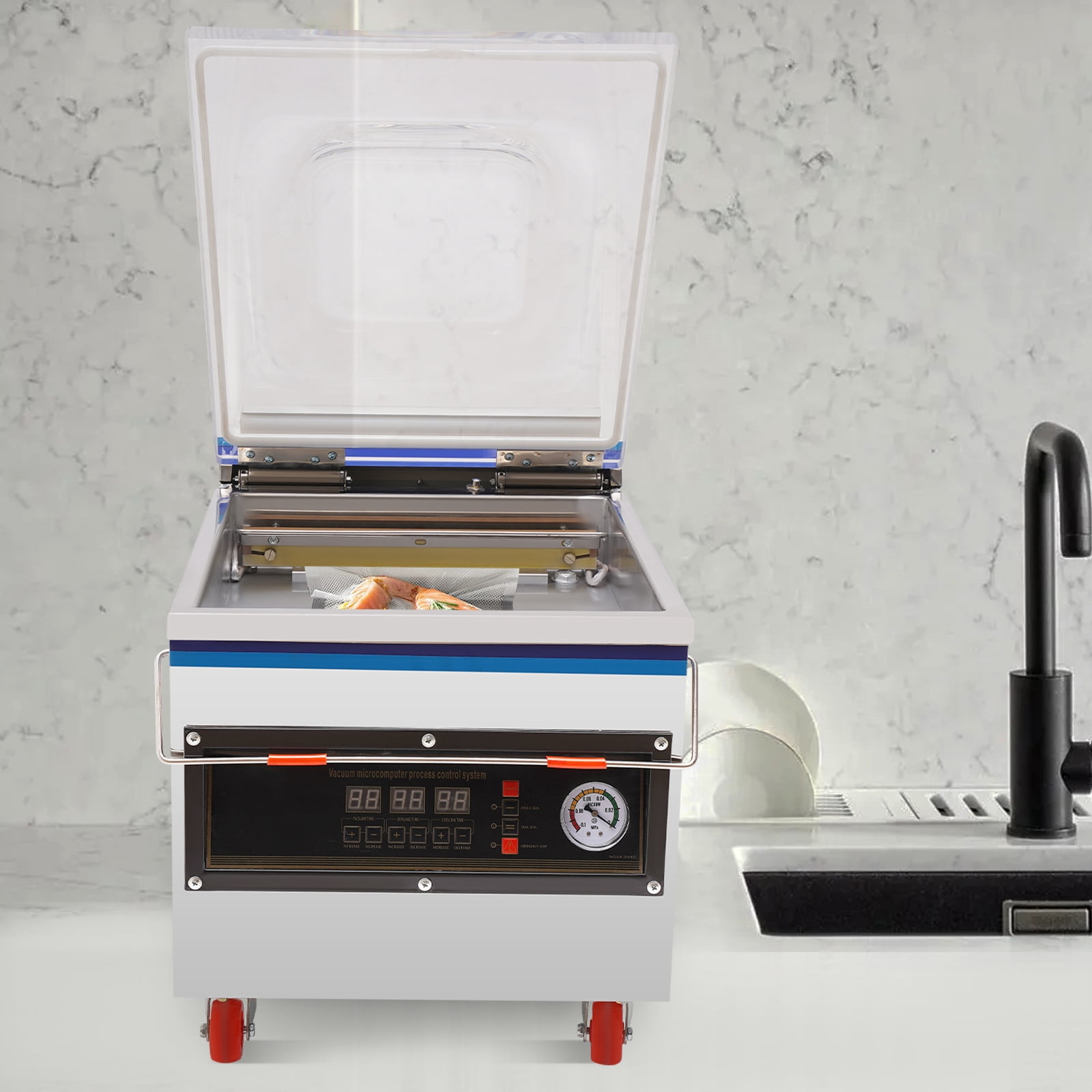 Tabletop Food Vacuum Packaging Machine, Chamber Vacuum Sealer, Vacuum Packing Machine