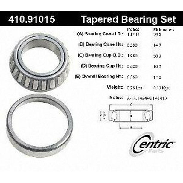 STANDARD WHEEL BEARING & RACE SET