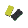thumbnail image 3 of Whiteboard Erasers Chalkboard Cleaners Flannel White Board Brush University portability; The Handheld Bone-shaped Blackboard Wiper Rub, 3 of 6