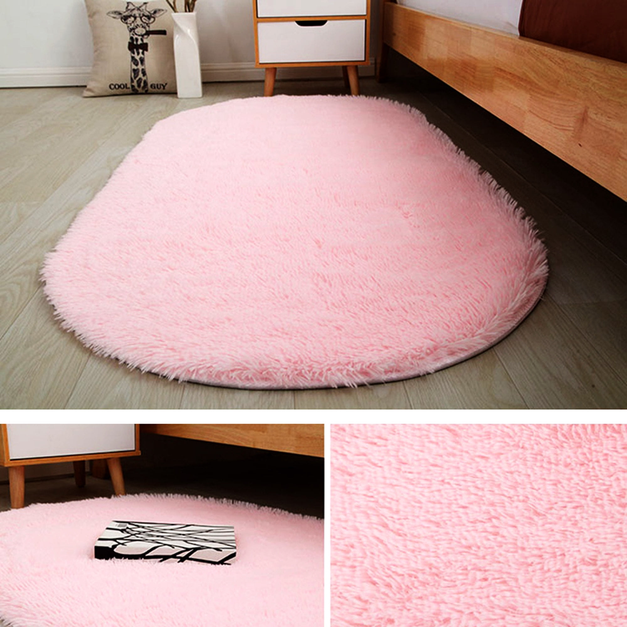 SAYFUT 2.6 x 5.4 Feet Super Ultra Soft Modern Area Rugs, Bedroom