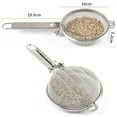 thumbnail image 4 of Coffee Bean Roaster Tool Coffee Roaster Mesh Pan Baking Stainless Steel Portable, 4 of 6