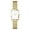 Gold - White, variant on Ladies Octavia Gold Sunray Dial Link Watch