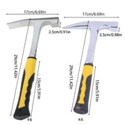 Lerpwige Rock Pick Hammer Brick Hammer Metal Geologist's Hammer Used For Mining Manual
