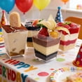 thumbnail image 4 of Dessert Cups with Lids and Spoons, Clear Plastic Parfait Cups, Disposable Appetizer Cups for Pudding, Jello, Mousse, Ice Cream, Party & Catering Supplies, 4 of 4