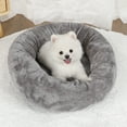 thumbnail image 3 of DABEI Soft Long Plush Cat kennel dog kennel winter warm pet bed Cat Bed Cat Mat Animals Sleeping Sofa, 3 of 33
