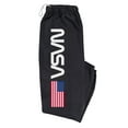 thumbnail image 2 of NASA Worm Logo Unisex Jogger Sweatpants for Men and Women, 2 of 5