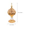 thumbnail image 3 of 1pc quemador de incienso portátil Pretty Shape Censer Soporter Desktop Decoración para el hogar, 3 of 5