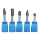 thumbnail image 1 of Brocas para amoladora, 5 piezas/juego de fresas de corte de carburo rotativas de carburo de tungsteno, brocas para tallar madera, respuesta rápida Jadeshay A, 1 of 8