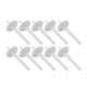 thumbnail image 1 of Paquete de 2-4 10x carretes sólidos para máquina de coser bobinadora de repuesto husillo de 7x3cm 2 piezas, 1 of 9